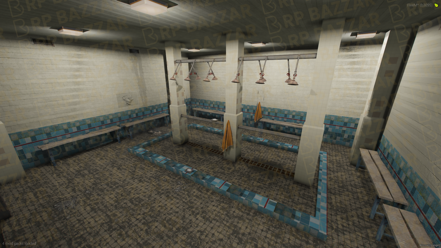 Underground Prison FiveM MLO — GTA RP Interior — ESX QB QBOX — RPBazzar