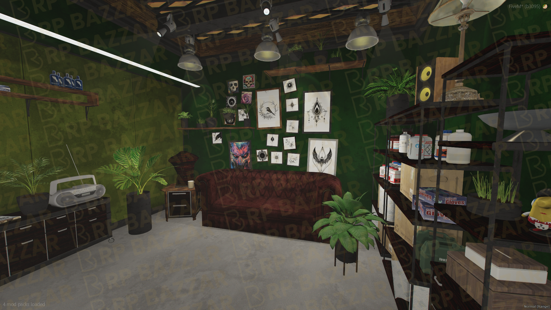 Inked Tattoo Store FiveM MLO — GTA RP Interior — ESX QB QBOX — RPBazzar