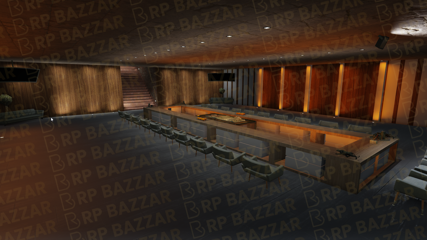 Underground Gang Base FiveM MLO — GTA RP Interior — ESX QB QBOX — RPBazzar