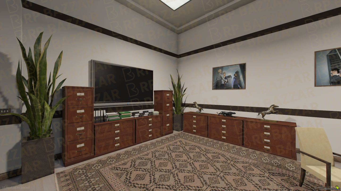 Secure Bank FiveM MLO — GTA RP Interior — ESX QB QBOX — RPBazzar