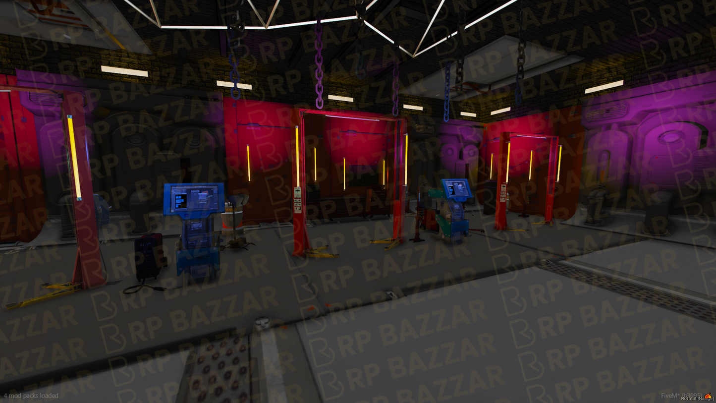 Performance Vehicle Shop FiveM MLO — GTA RP Interior — ESX QB QBOX — RPBazzar