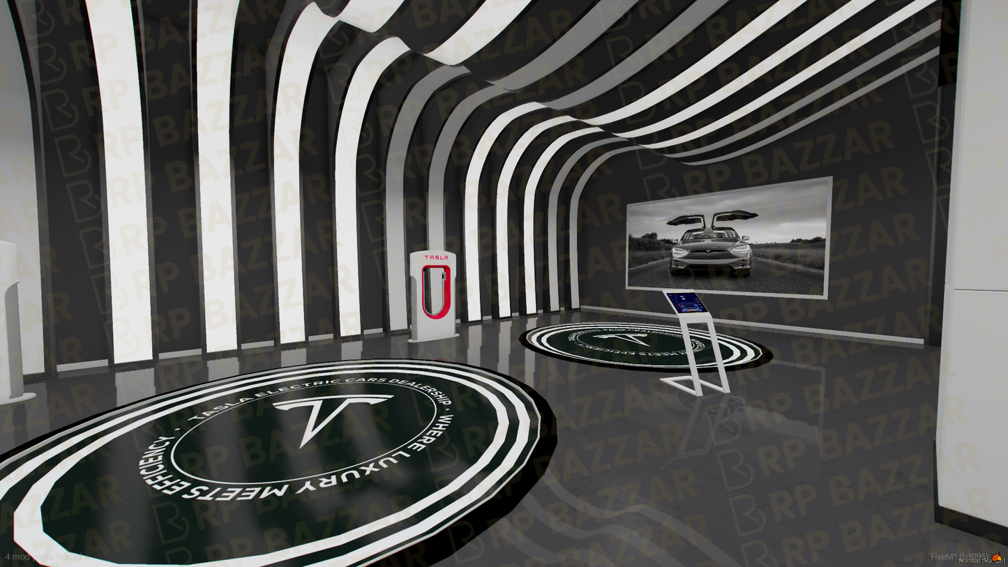 Downtown Vehicle Shop FiveM MLO — GTA RP Interior — ESX QB QBOX — RPBazzar