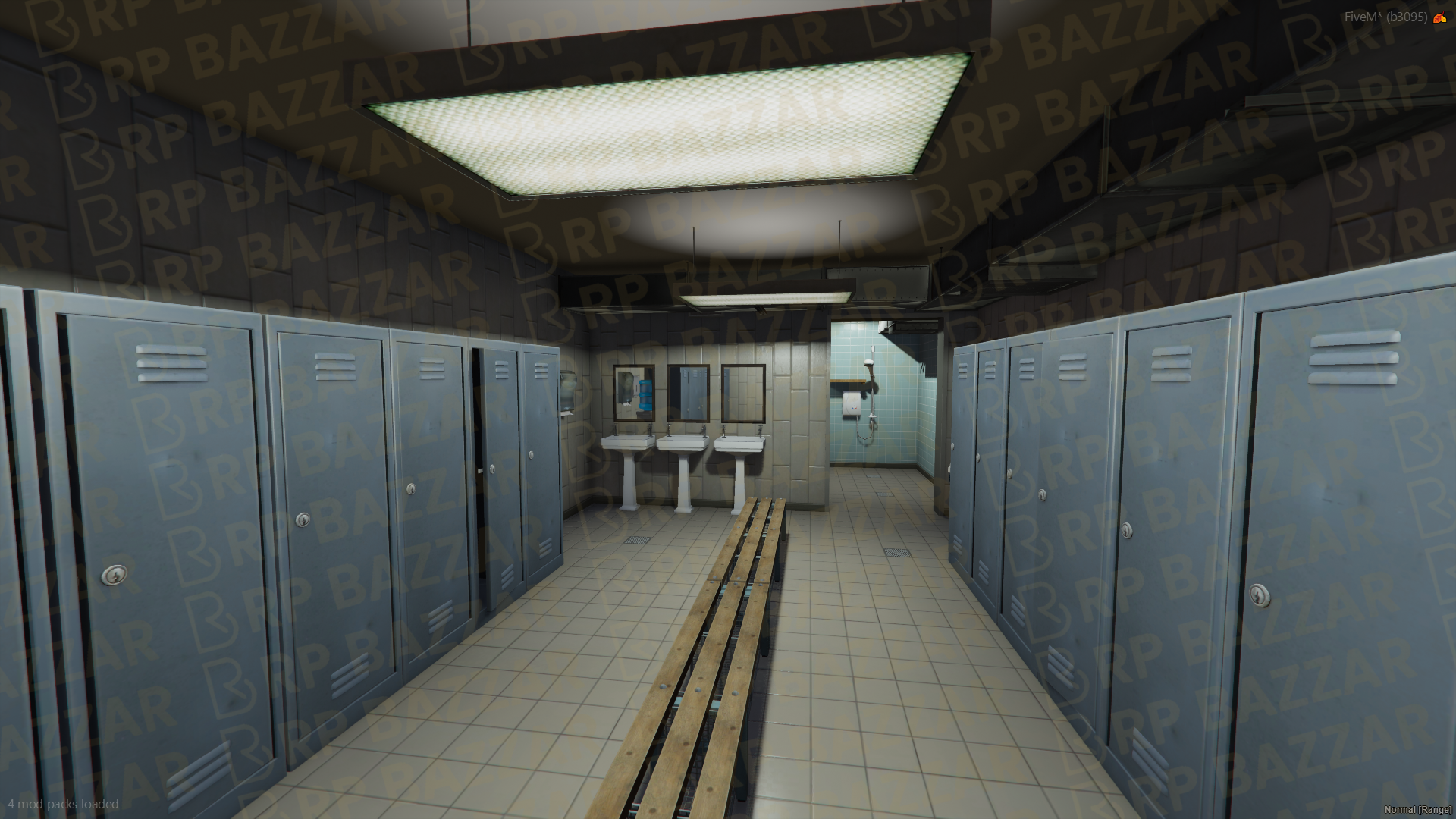 Industrial Police Station FiveM MLO — GTA RP Interior — ESX QB QBOX — RPBazzar
