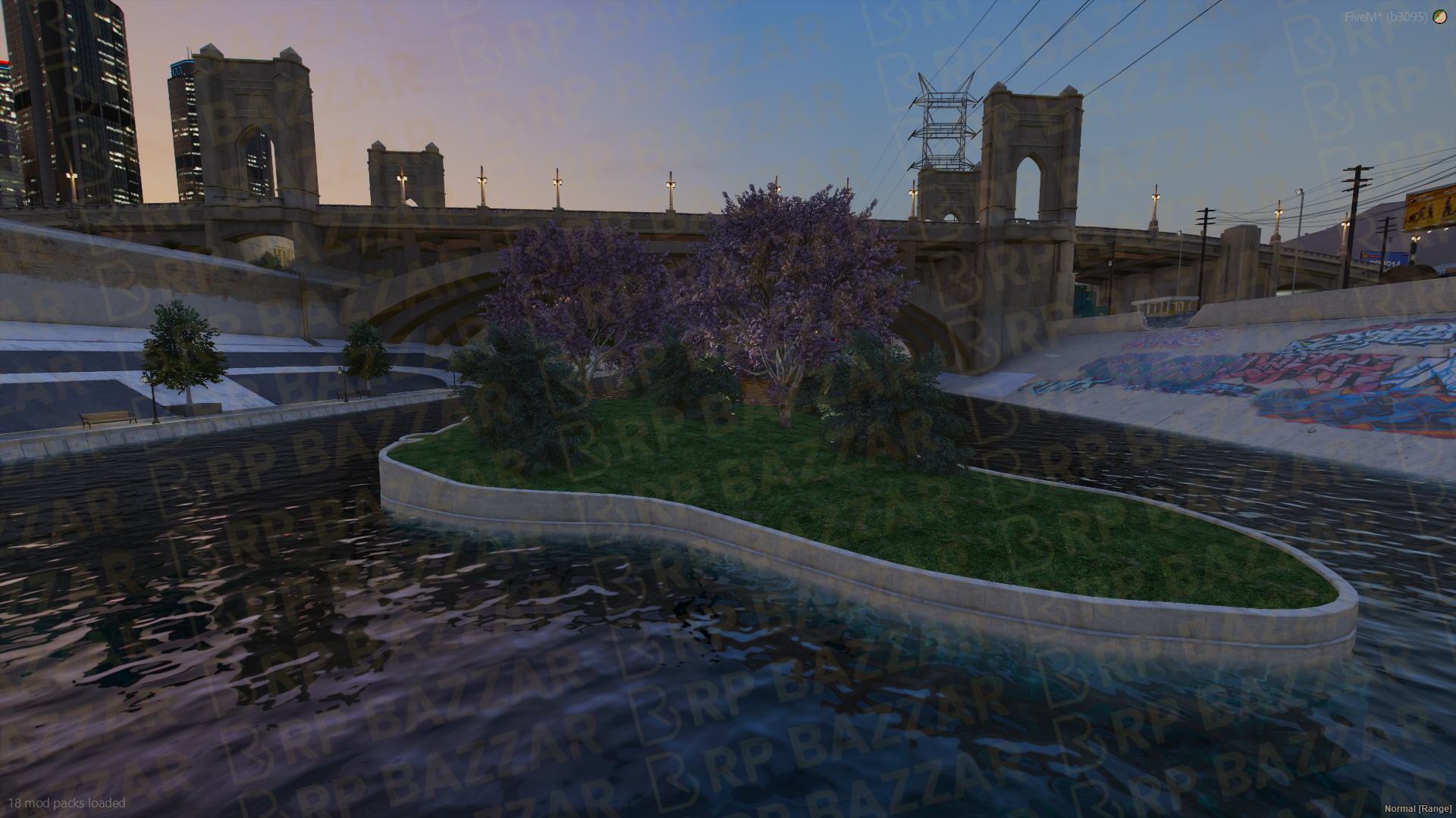 Downtown City Improvement FiveM MLO — GTA RP Interior — ESX QB QBOX — RPBazzar