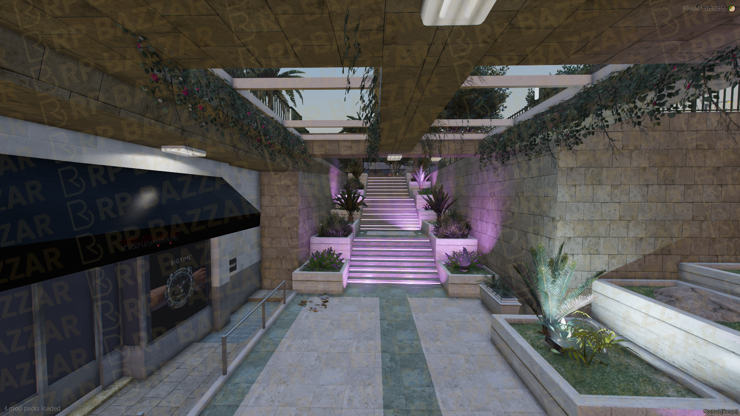 Bustling Legion Square FiveM MLO — GTA RP Interior — ESX QB QBOX — RPBazzar
