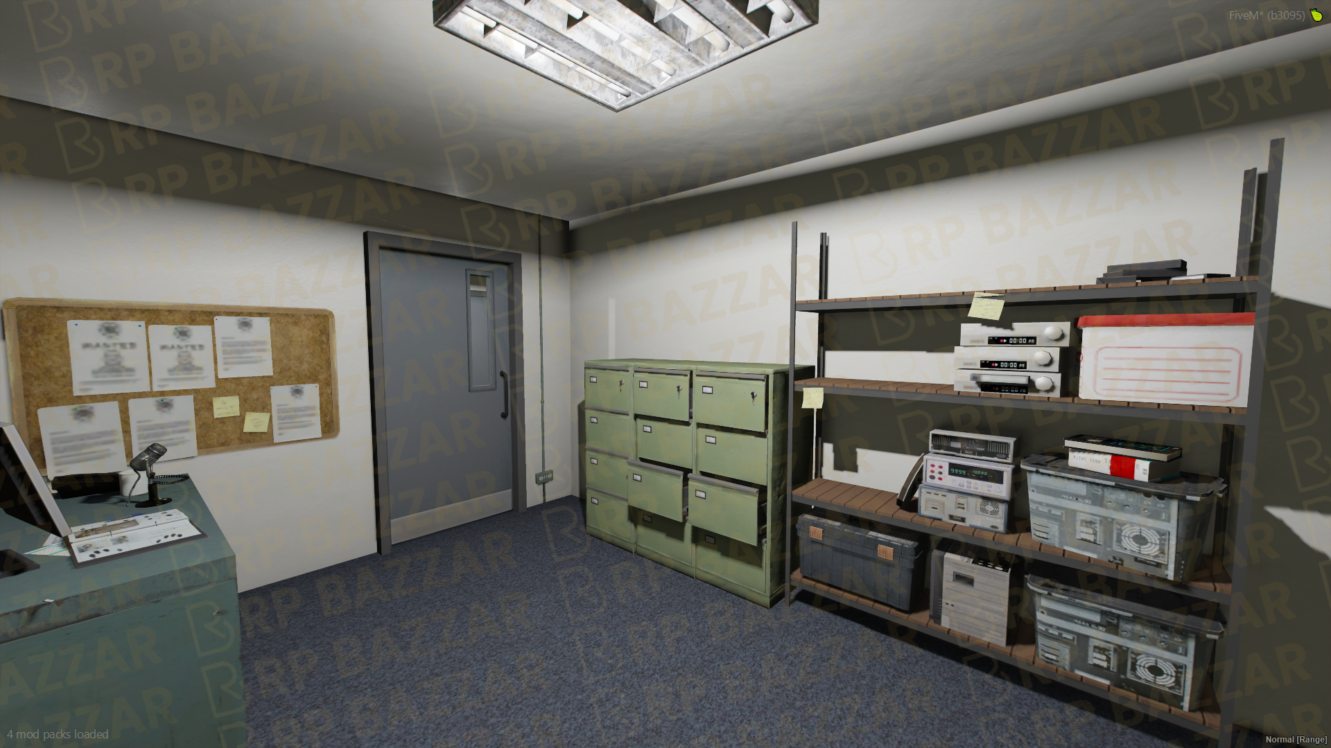 Riverside Police Station FiveM MLO — GTA RP Interior — ESX QB QBOX — RPBazzar