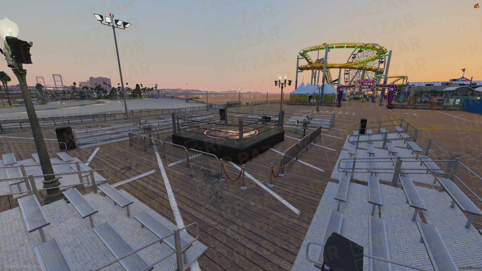 Combat Boxing Ring FiveM MLO — GTA RP Interior — ESX QB QBOX — RPBazzar