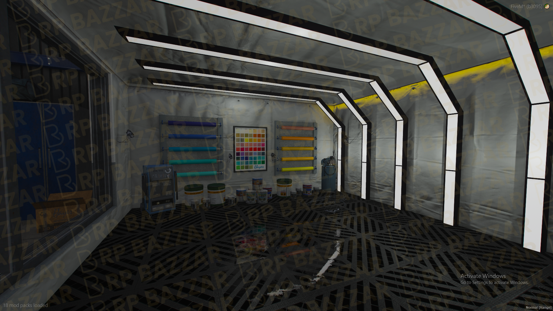 Vintage Mechanic Shop FiveM MLO — GTA RP Interior — ESX QB QBOX — RPBazzar