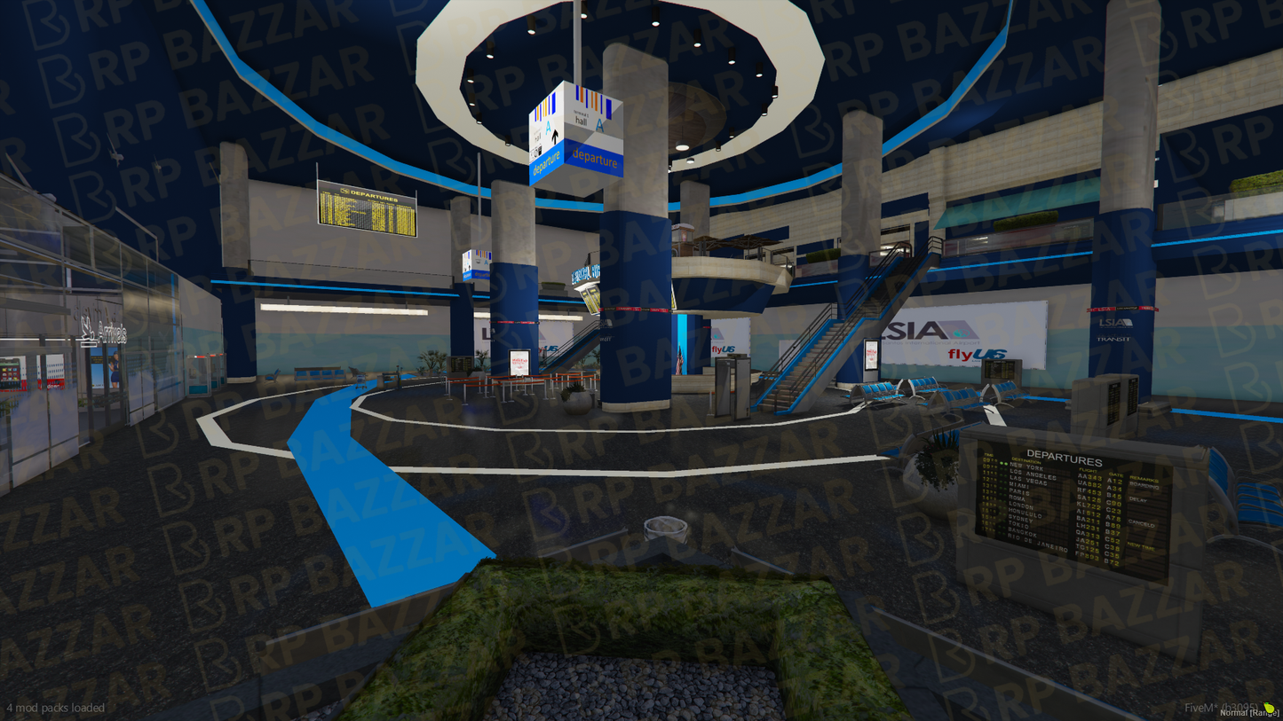 Remote Airport FiveM MLO — GTA RP Interior — ESX QB QBOX — RPBazzar