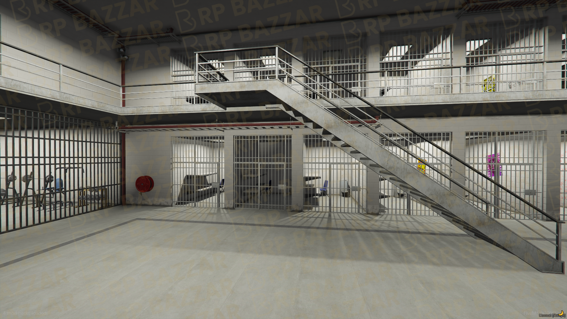 State Prison FiveM MLO — GTA RP Interior — ESX QB QBOX — RPBazzar