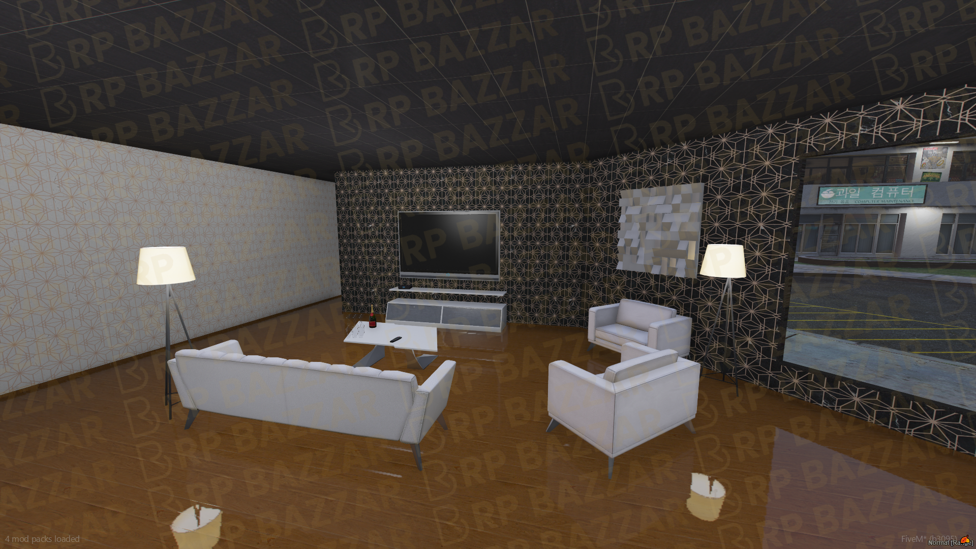 Pristine Vehicle Shop FiveM MLO — GTA RP Interior — ESX QB QBOX — RPBazzar