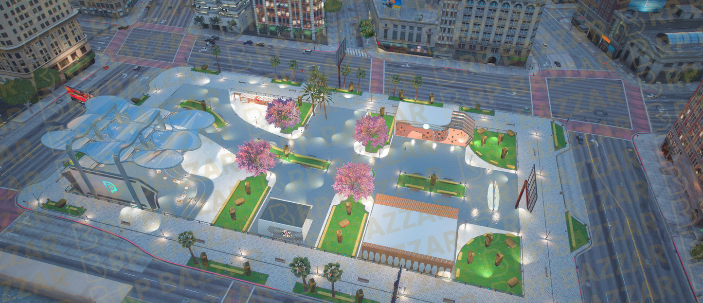 Grand Legion Square FiveM MLO — GTA RP Interior — ESX QB QBOX — RPBazzar