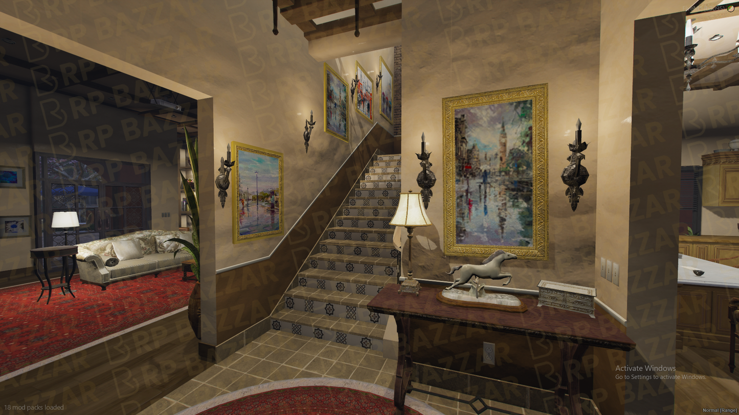 Hillside House FiveM MLO — GTA RP Interior — ESX QB QBOX — RPBazzar
