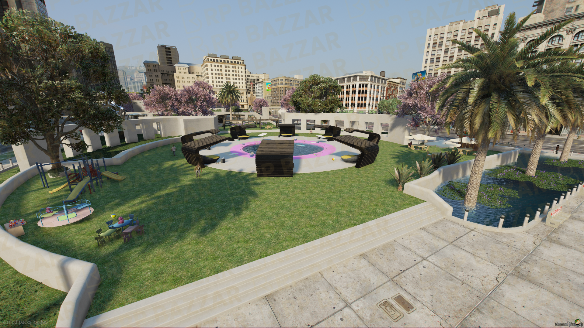 Landmark Legion Square FiveM MLO — GTA RP Interior — ESX QB QBOX — RPBazzar