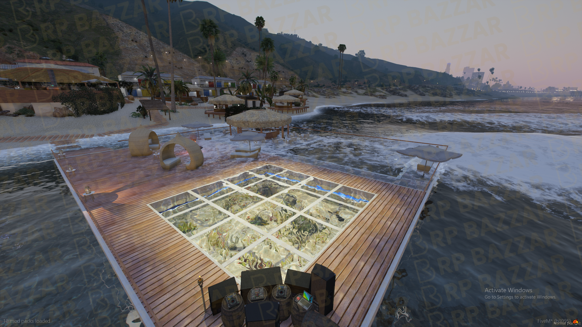 Foggy Beach Sided Area FiveM MLO — GTA RP Interior — ESX QB QBOX — RPBazzar