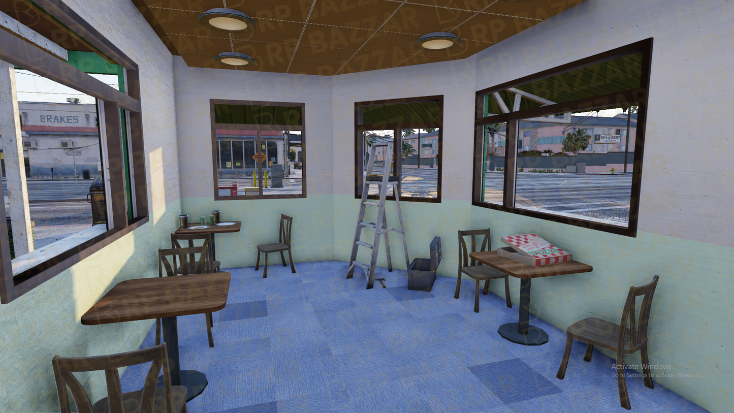 Industrial Canteen FiveM MLO — GTA RP Interior — ESX QB QBOX — RPBazzar