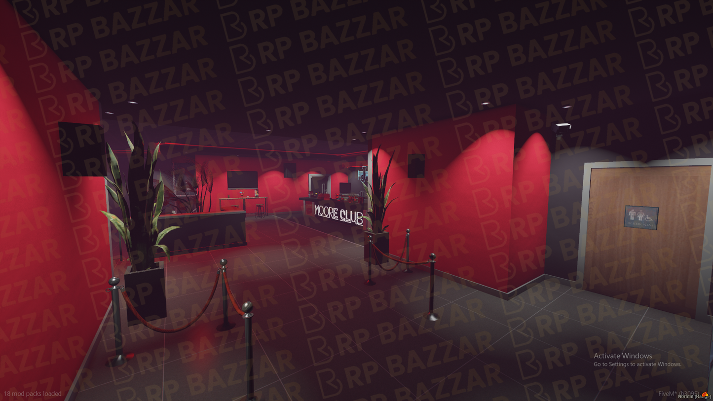 Rooftop Nightclub FiveM MLO — GTA RP Interior — ESX QB QBOX — RPBazzar