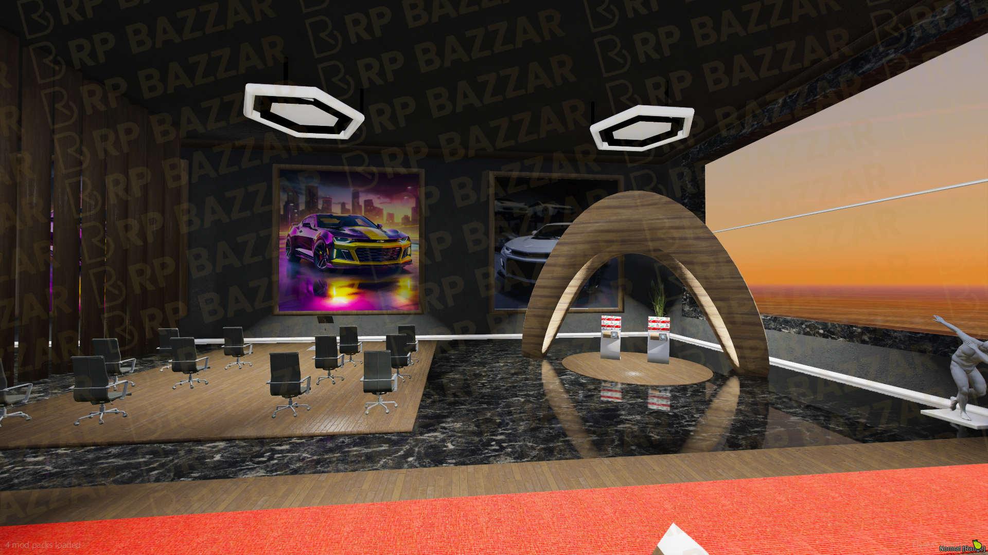 Velocity Vehicle Shop FiveM MLO — GTA RP Interior — ESX QB QBOX — RPBazzar