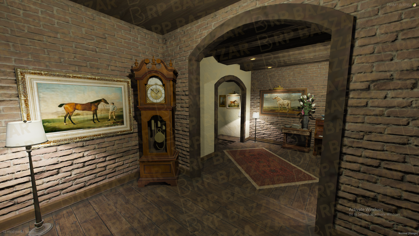 Dark House FiveM MLO — GTA RP Interior — ESX QB QBOX — RPBazzar