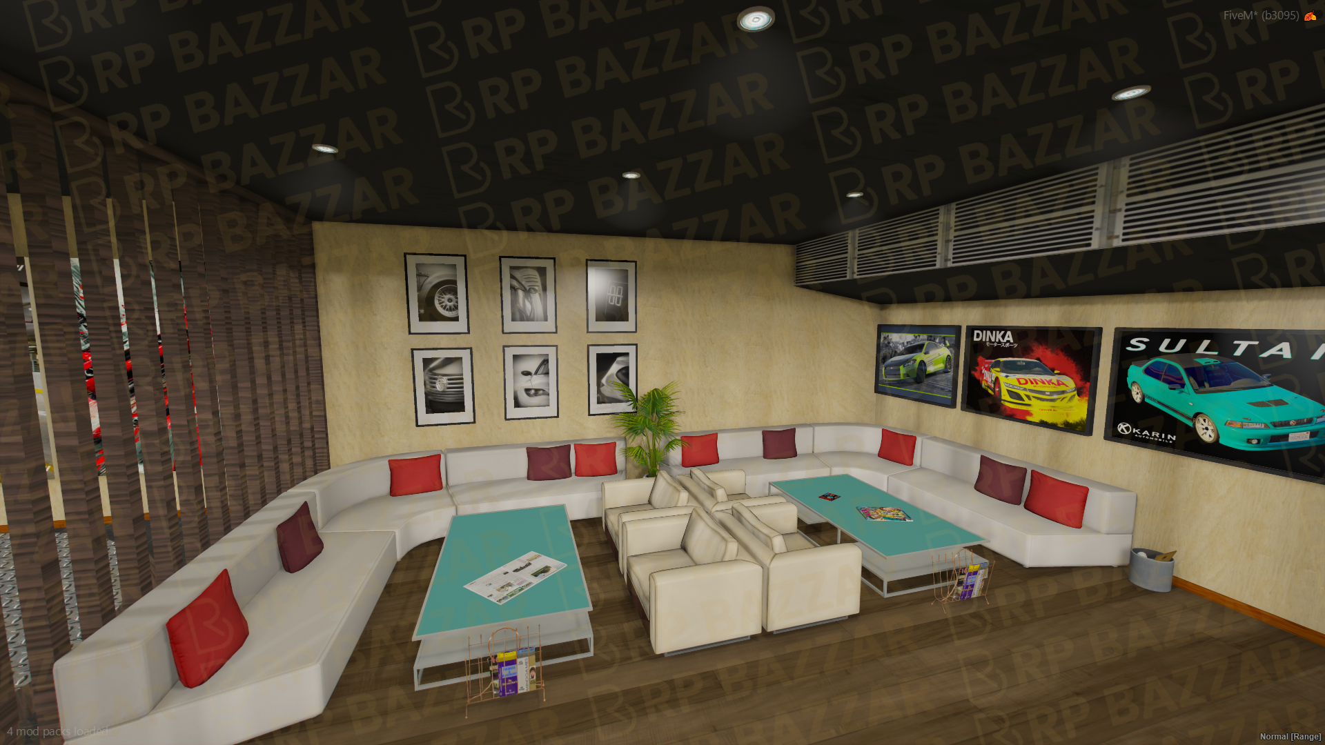 Elite Vehicle Shop FiveM MLO — GTA RP Interior — ESX QB QBOX — RPBazzar