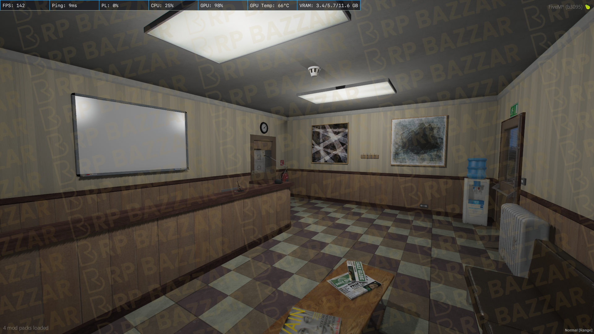 Highrise Office FiveM MLO — GTA RP Interior — ESX QB QBOX — RPBazzar