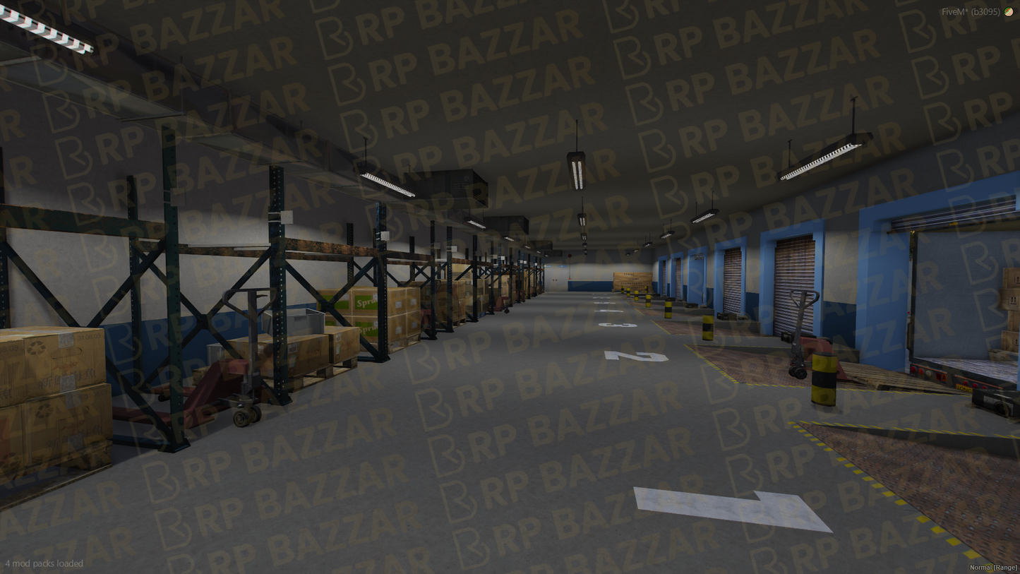 Secure Storage Room & Warehouse FiveM MLO — GTA RP Interior — ESX QB QBOX — RPBazzar