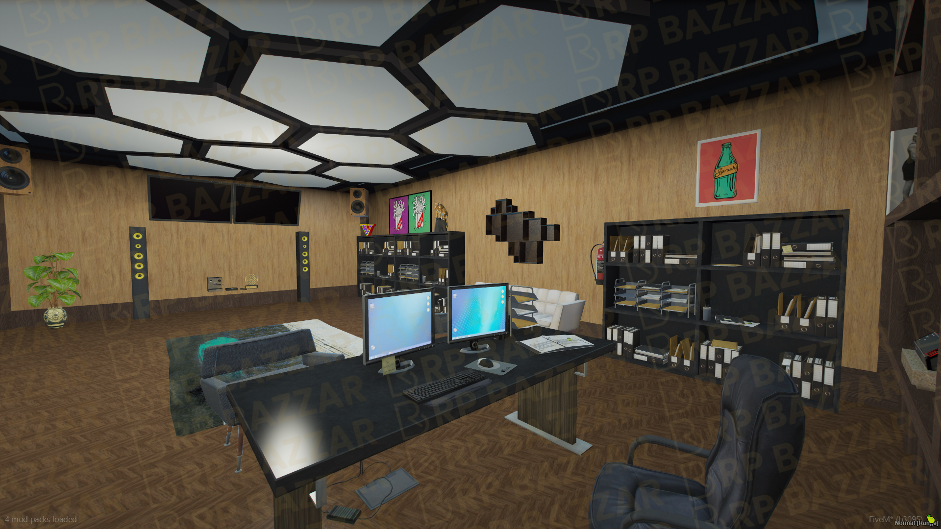 Grand Vehicle Shop FiveM MLO — GTA RP Interior — ESX QB QBOX — RPBazzar