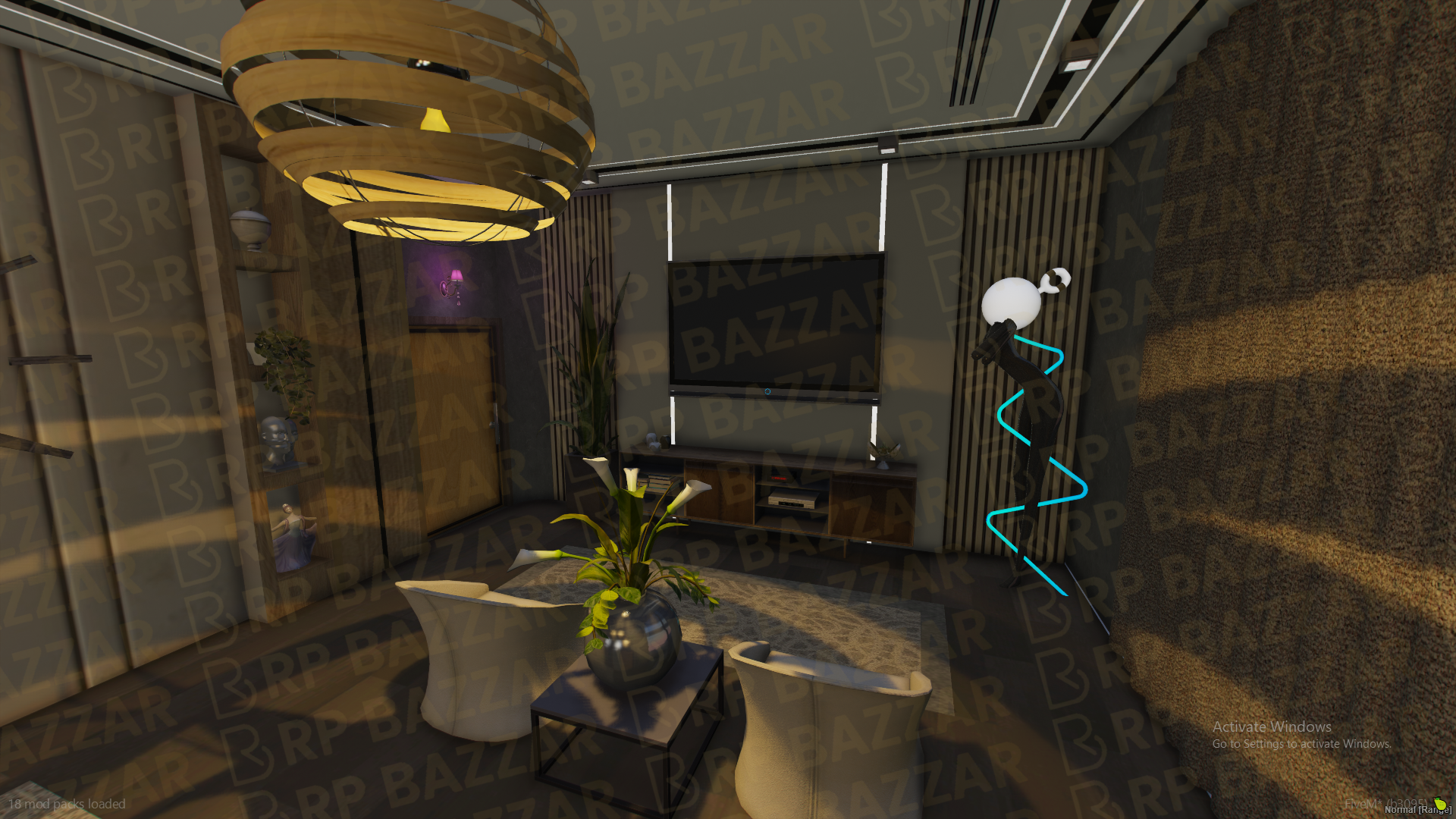 Midnight Mansion FiveM MLO — GTA RP Interior — ESX QB QBOX — RPBazzar