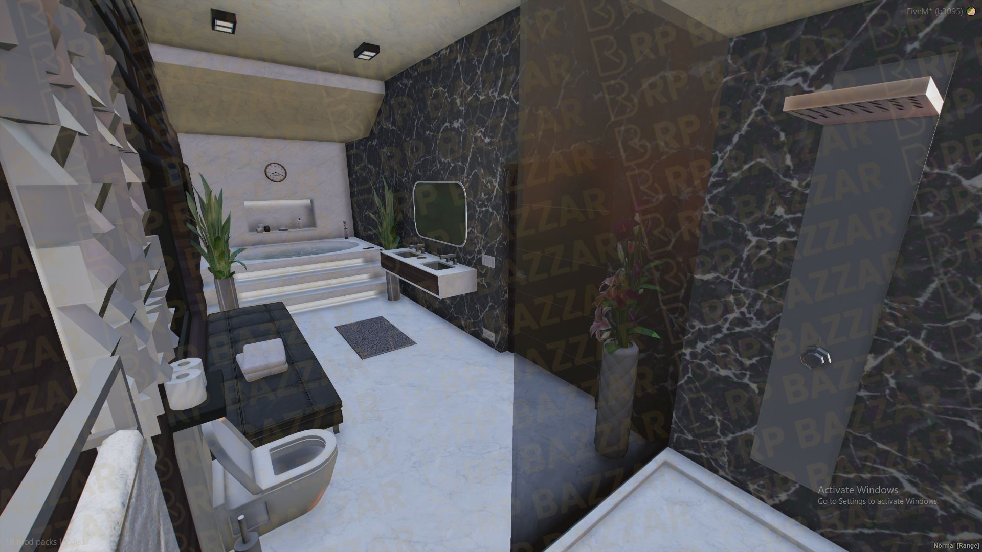 Cyberpunk Mansion FiveM MLO — GTA RP Interior — ESX QB QBOX — RPBazzar