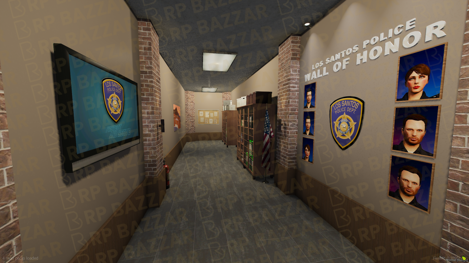 001.Police Station FiveM MLO — rpbazzar