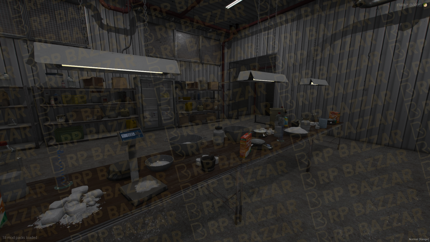 Secret Drug Lab FiveM MLO — GTA RP Interior — ESX QB QBOX — RPBazzar