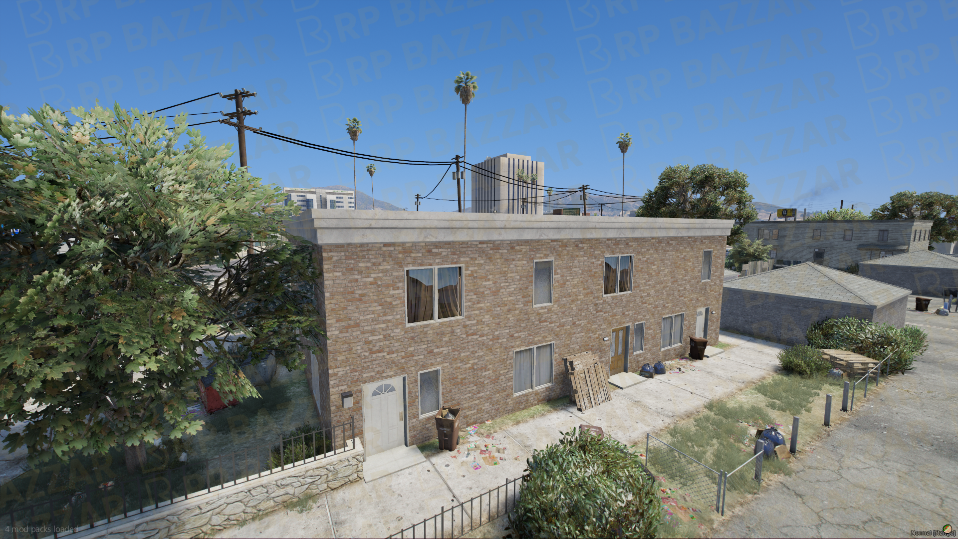 Modern House Exterior FiveM MLO — GTA RP Interior — ESX QB QBOX — RPBazzar