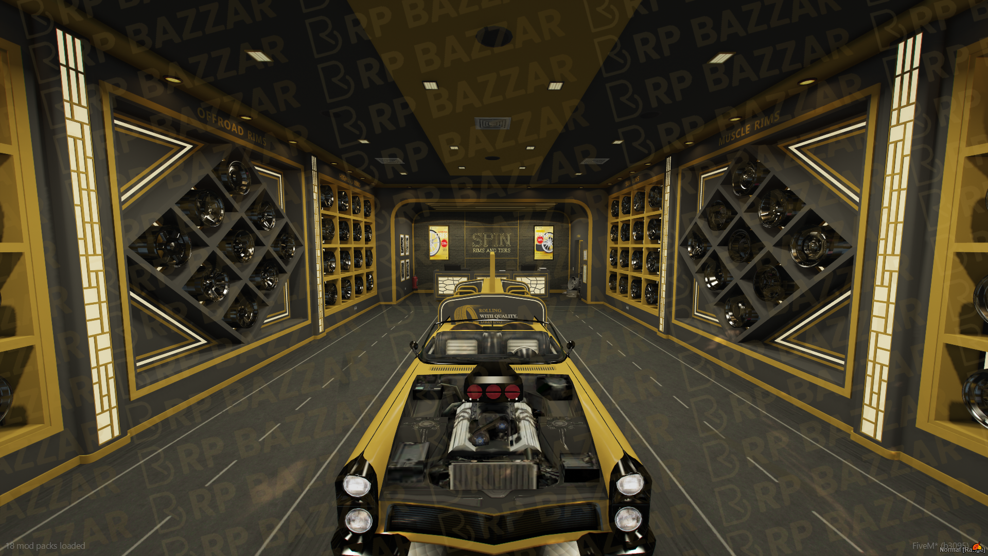 Pro Mechanic Store FiveM MLO — GTA RP Interior — ESX QB QBOX — RPBazzar