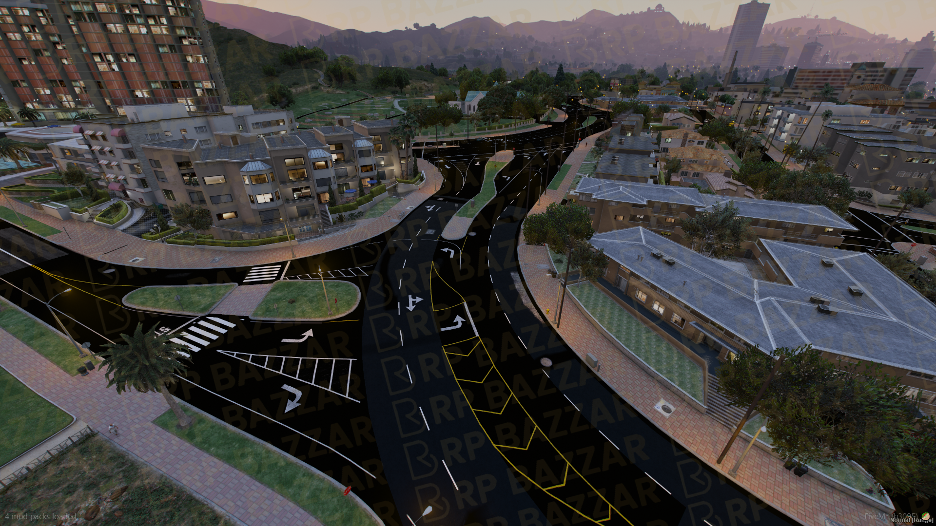 Highway Road FiveM MLO — GTA RP Road Map — ESX QB QBOX — RPBazzar