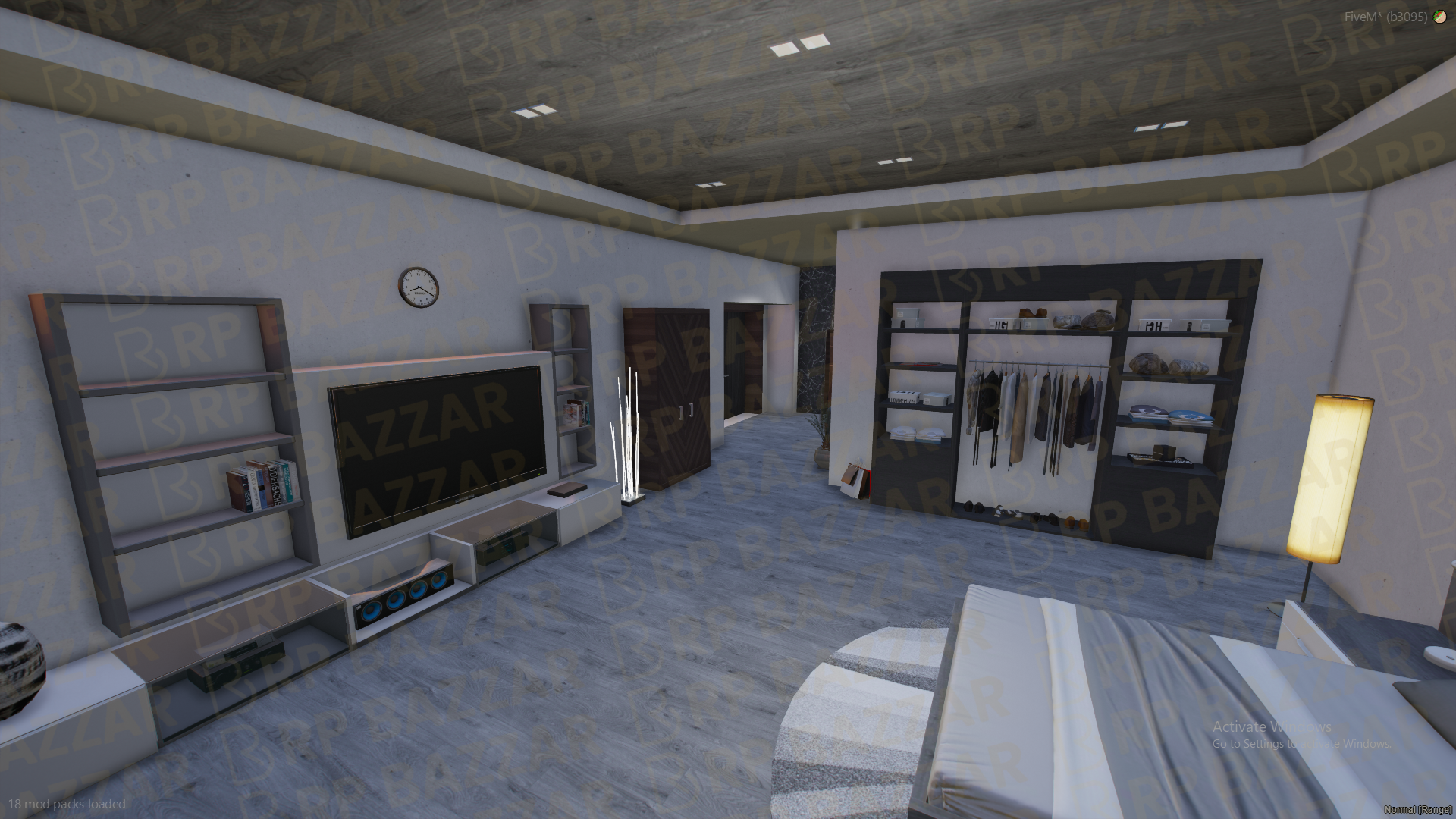 Cyberpunk Mansion FiveM MLO — GTA RP Interior — ESX QB QBOX — RPBazzar