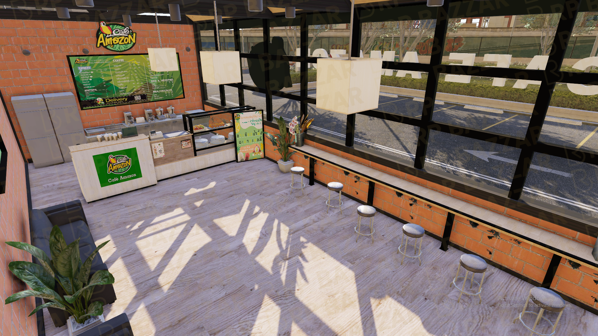 Casual Diner FiveM MLO — GTA RP Interior — ESX QB QBOX — RPBazzar