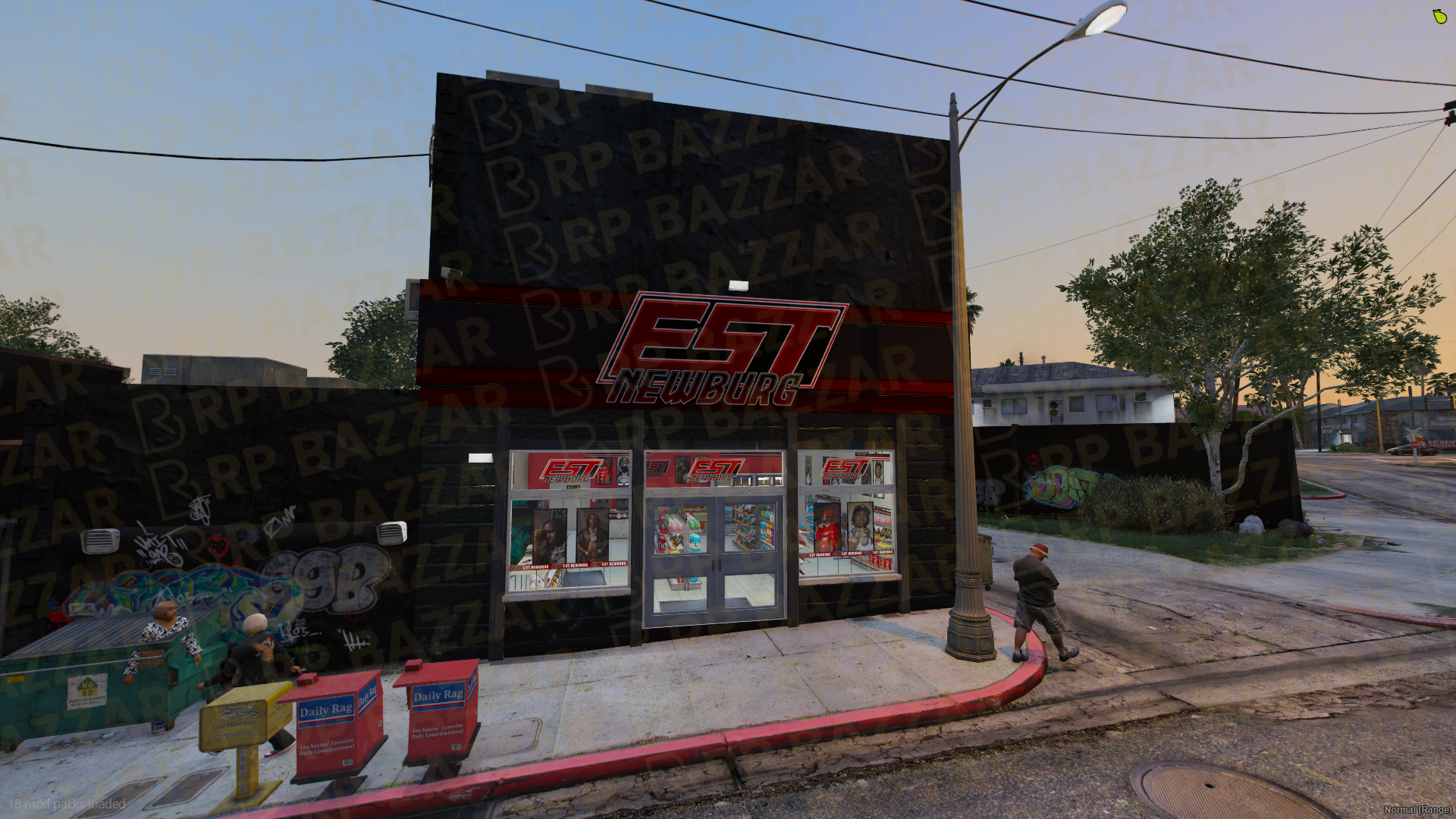 Corner 24-7 Store FiveM MLO — GTA RP Interior — ESX QB QBOX — RPBazzar