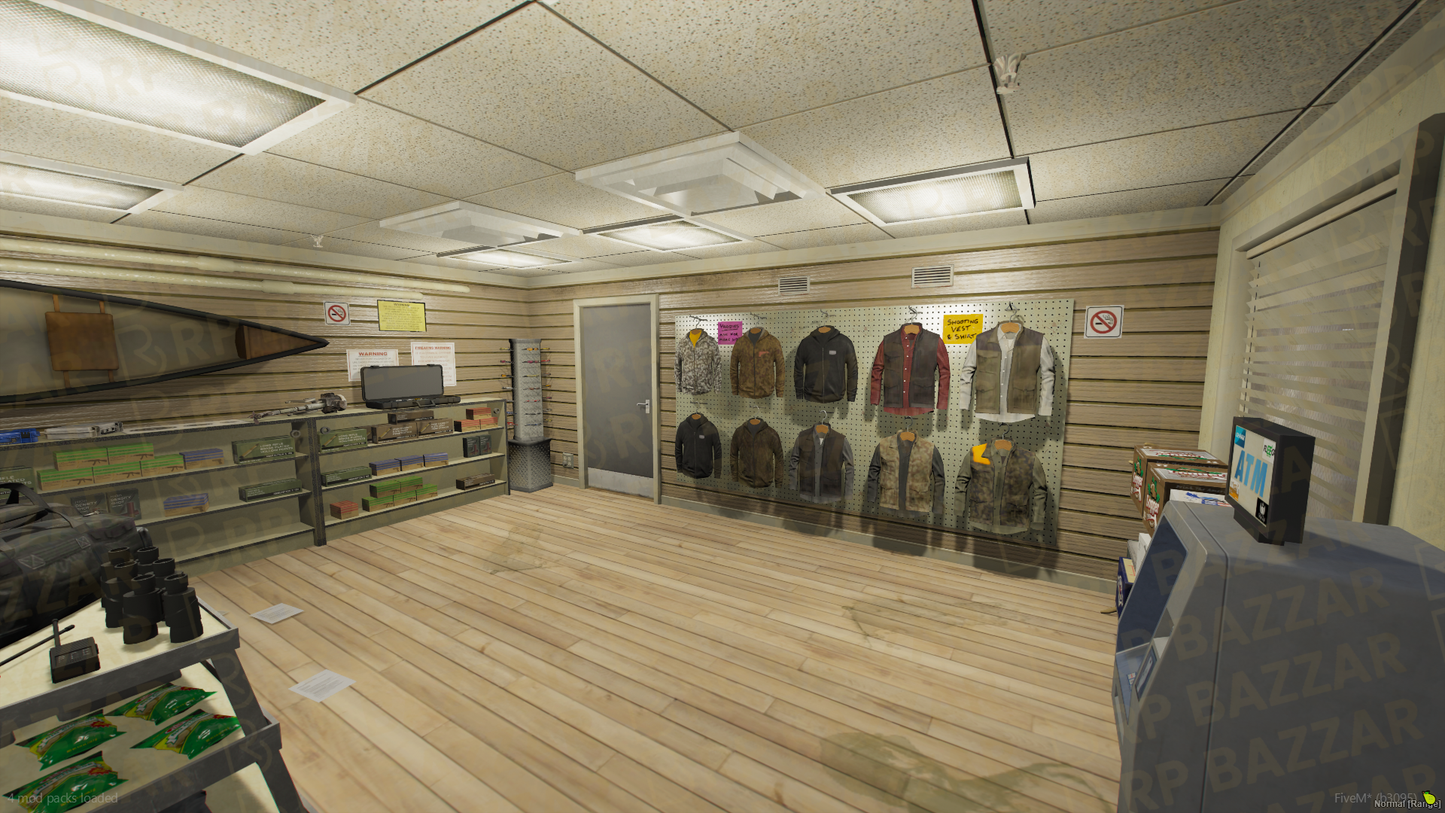 Boutique Other Store FiveM MLO — GTA RP Interior — ESX QB QBOX — RPBazzar