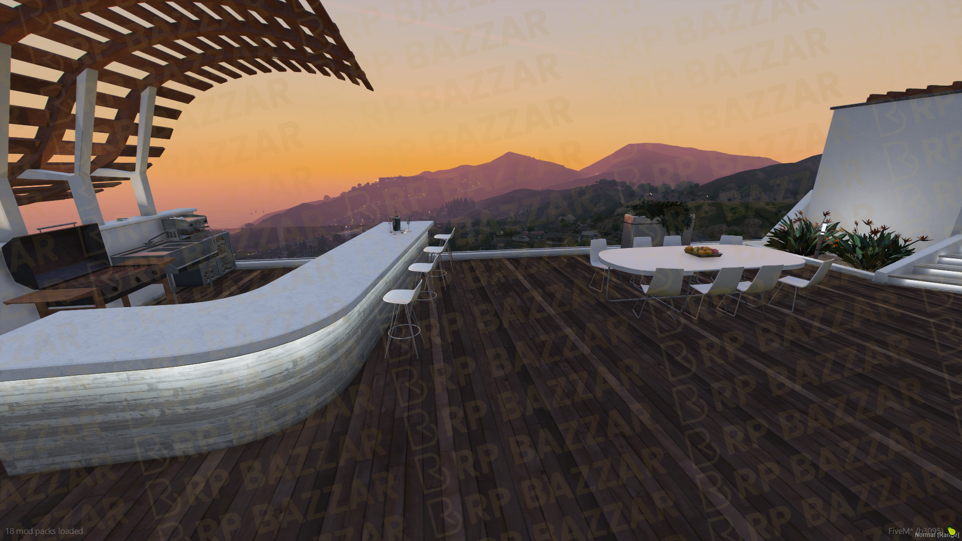 Modern Penthouse FiveM MLO — GTA RP Interior — ESX QB QBOX — RPBazzar