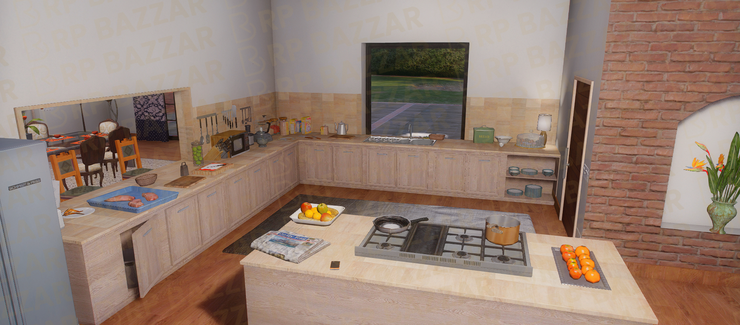 Futuristic House FiveM MLO — GTA RP Interior — ESX QB QBOX — RPBazzar