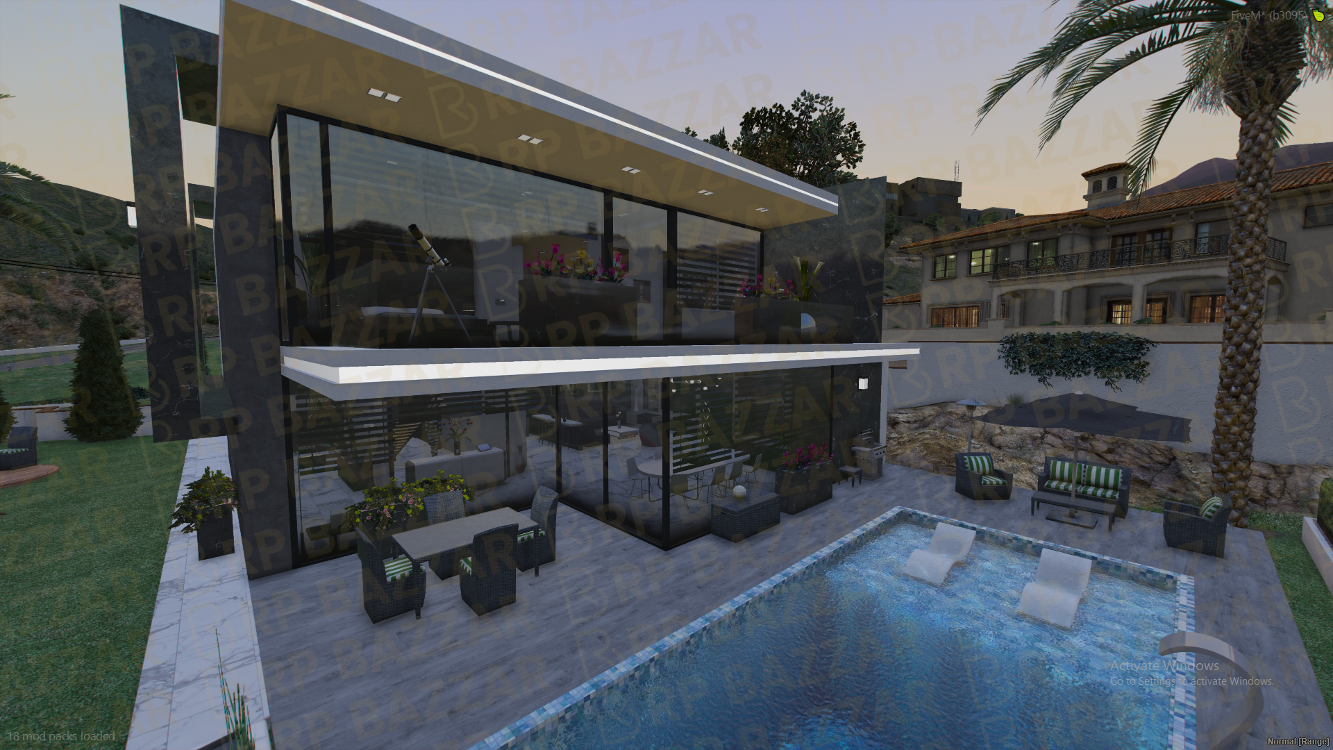 Hidden Mansion FiveM MLO — GTA RP Interior — ESX QB QBOX — RPBazzar