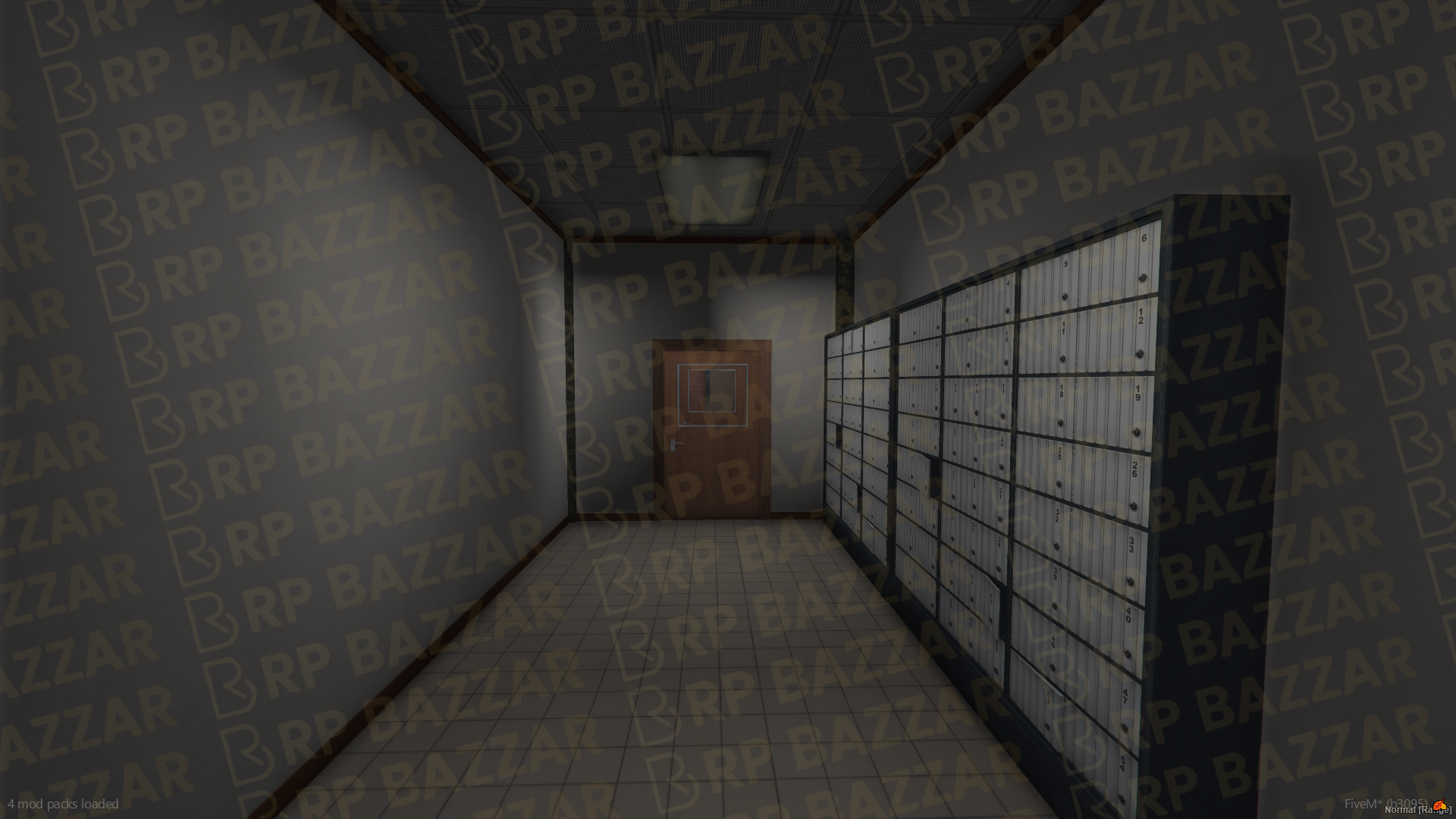 Modern Police Station FiveM MLO — GTA RP Interior — ESX QB QBOX — RPBazzar