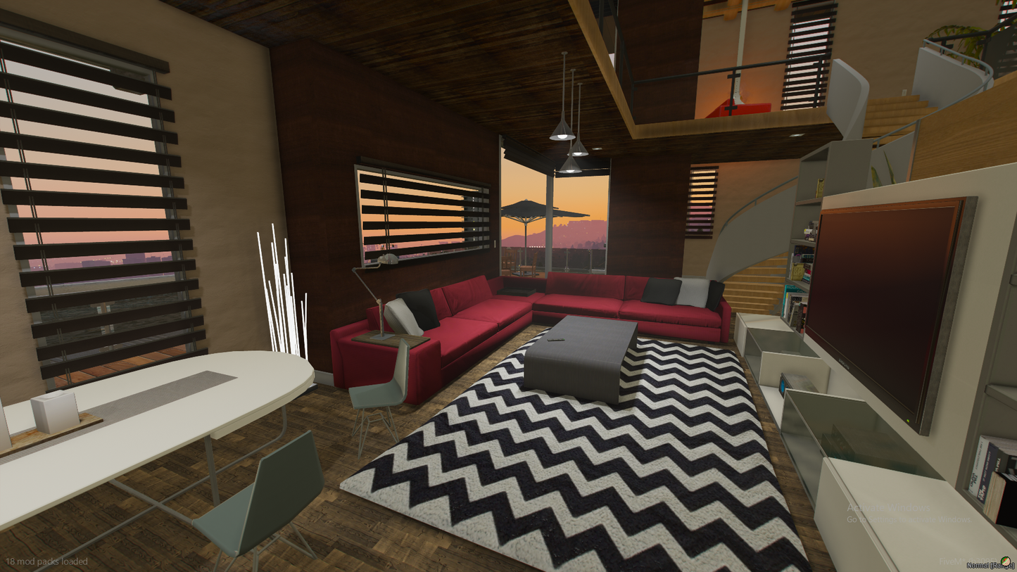 Mega House FiveM MLO — GTA RP Interior — ESX QB QBOX — RPBazzar