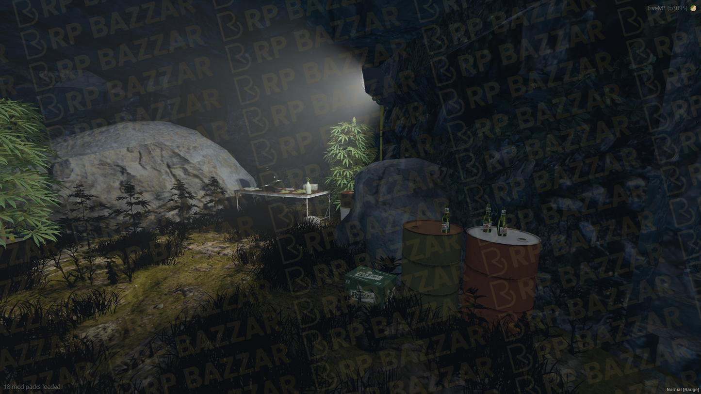 Isolated Drug Lab FiveM MLO — GTA RP Interior — ESX QB QBOX — RPBazzar