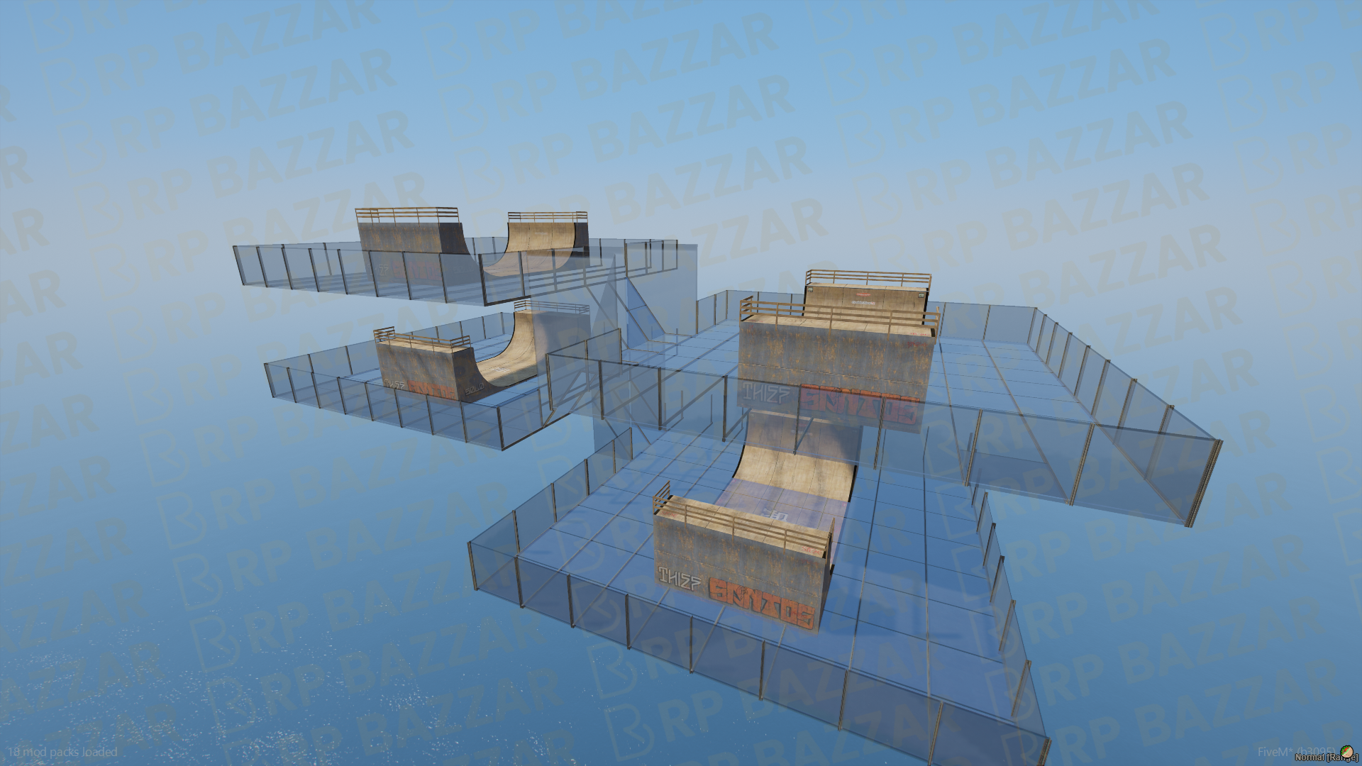 Elite Arena FiveM MLO — GTA RP Interior — ESX QB QBOX — RPBazzar