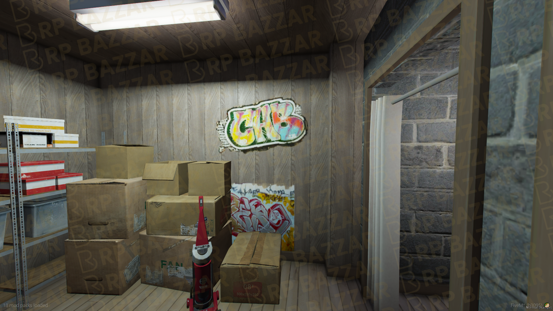 Modern Clothing Store FiveM MLO — GTA RP Interior — ESX QB QBOX — RPBazzar