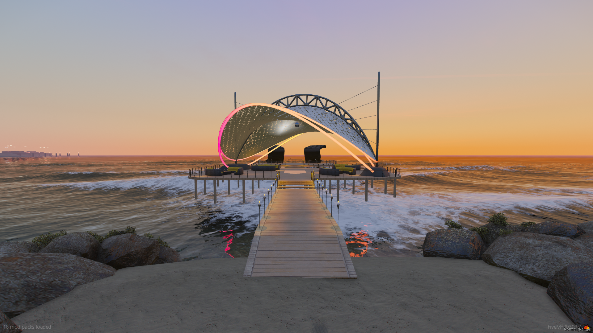 Lagoon Beach Sided Area FiveM MLO — GTA RP Interior — ESX QB QBOX — RPBazzar