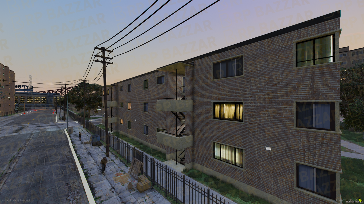 Coastal House Exterior FiveM MLO — GTA RP Interior — ESX QB QBOX — RPBazzar