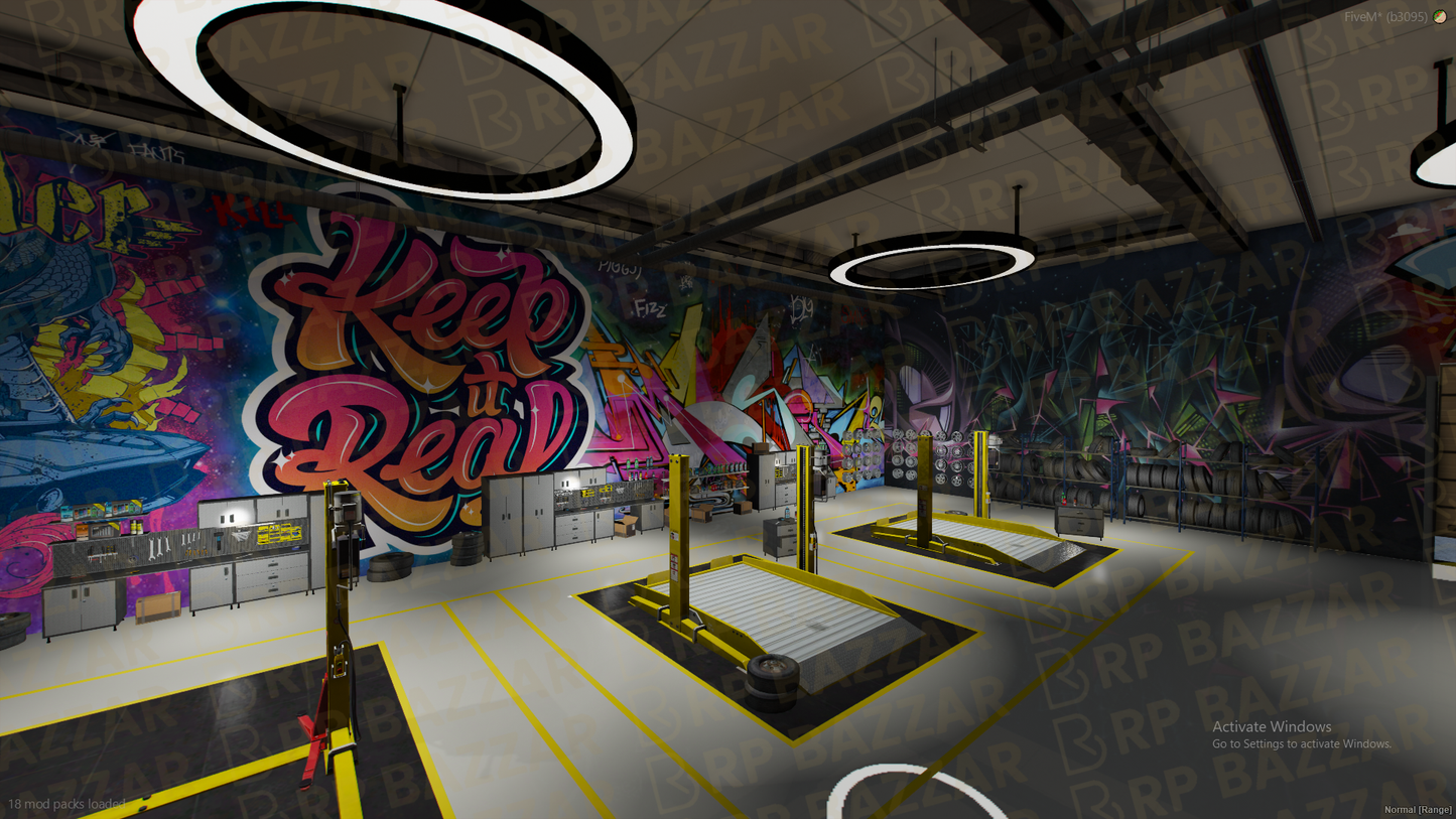 020.Mechanic Shops FiveM MLO — rpbazzar