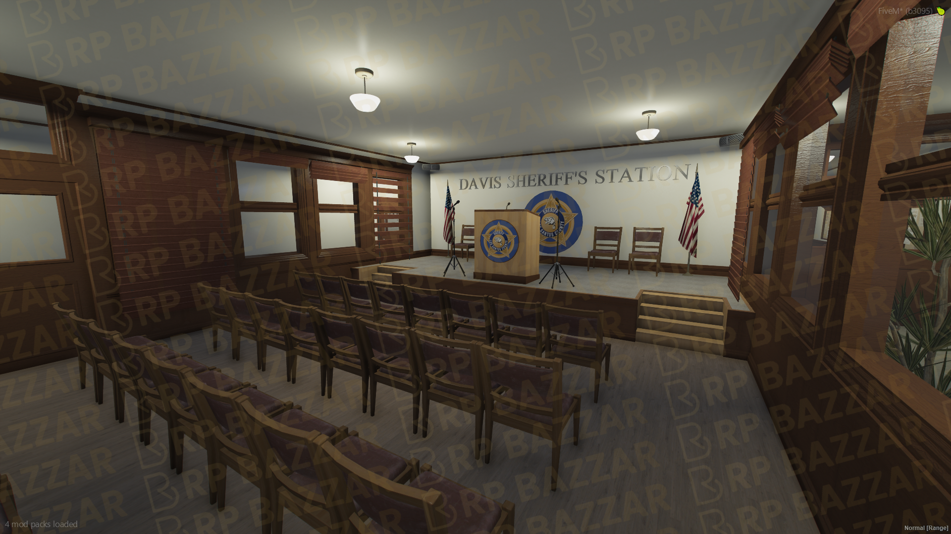 Westside Police Station FiveM MLO — GTA RP Interior — ESX QB QBOX — RPBazzar